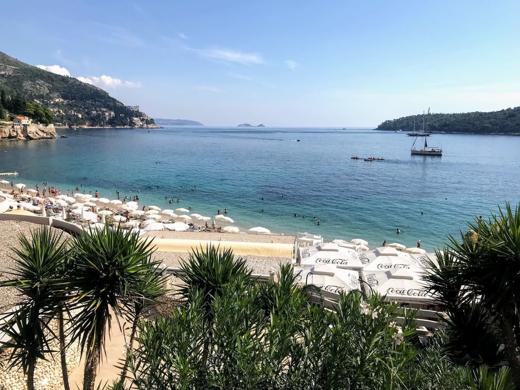 Strand i Dubrovnik