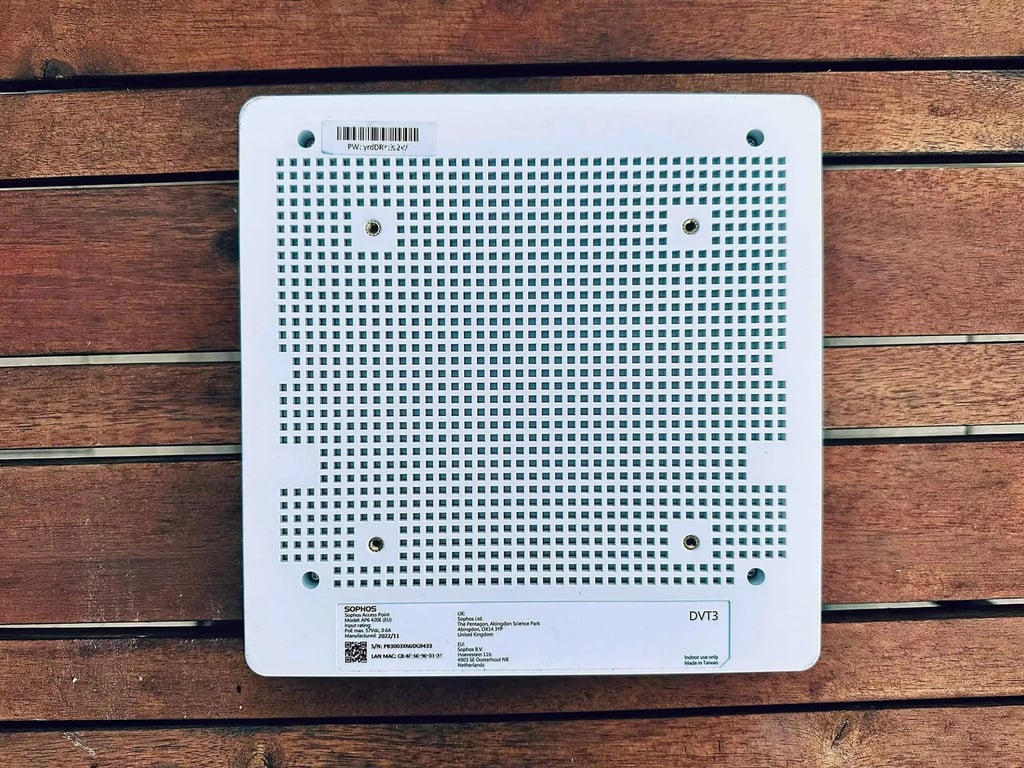 Point d'accès Sophos AP6 420 - Photo de dos