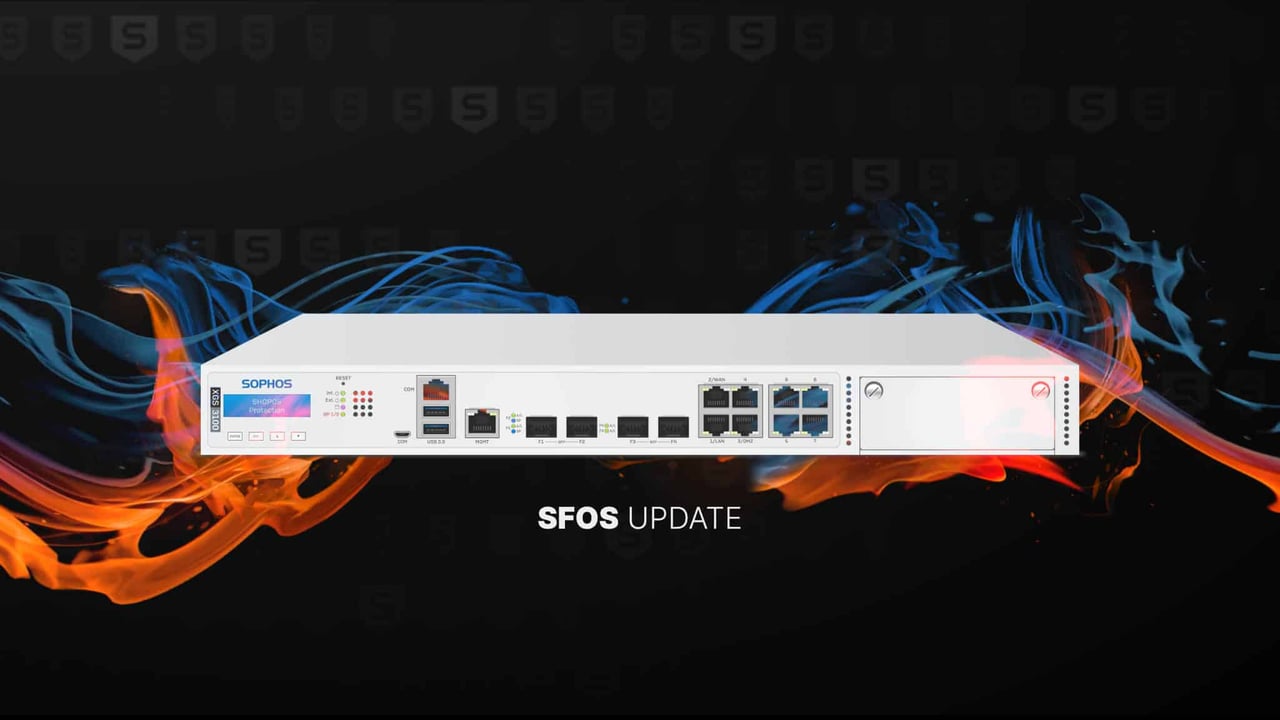 Sophos Firewall v19.5 - Todas las nuevas funciones en esta actualización