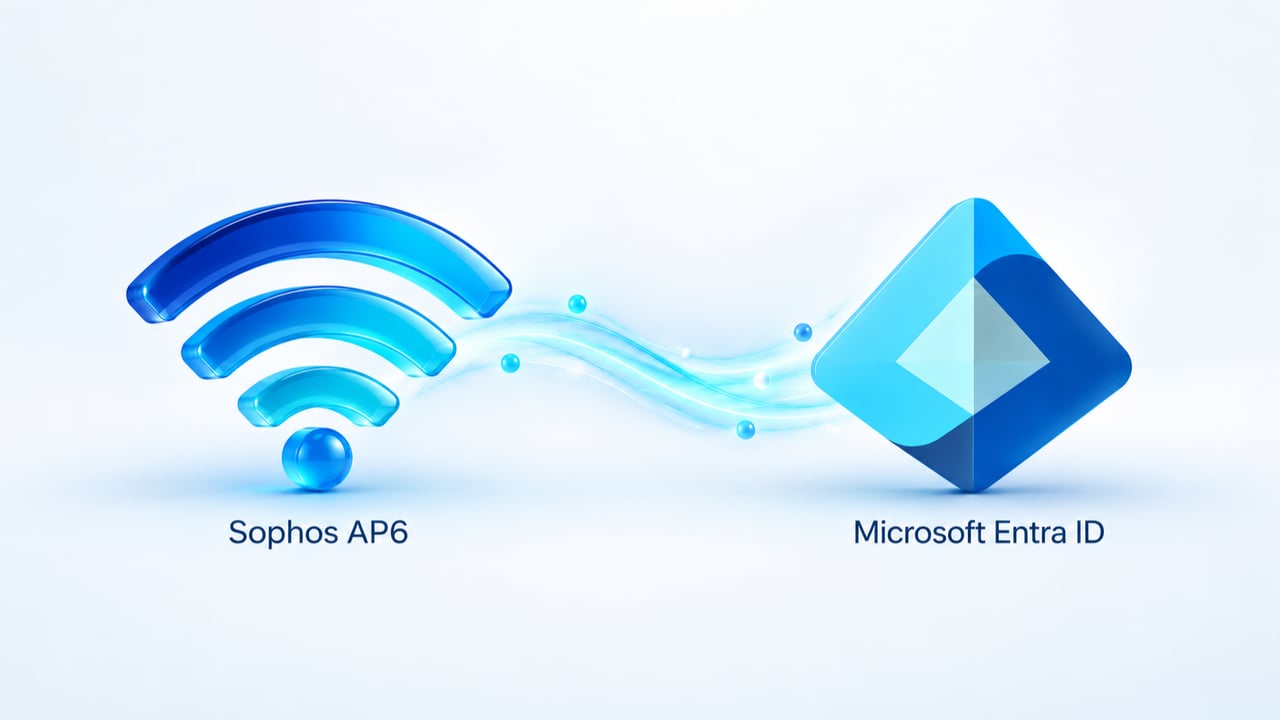 Sophos AP6 mit Microsoft Entra ID für den benutzerbezogenen WLAN-Zugang