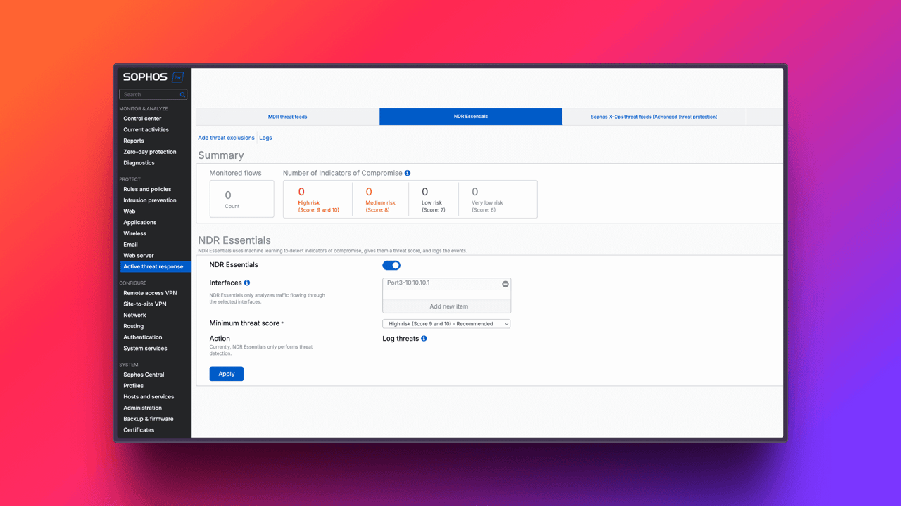 Sophos Firewall v21.5: New features for security and usability
