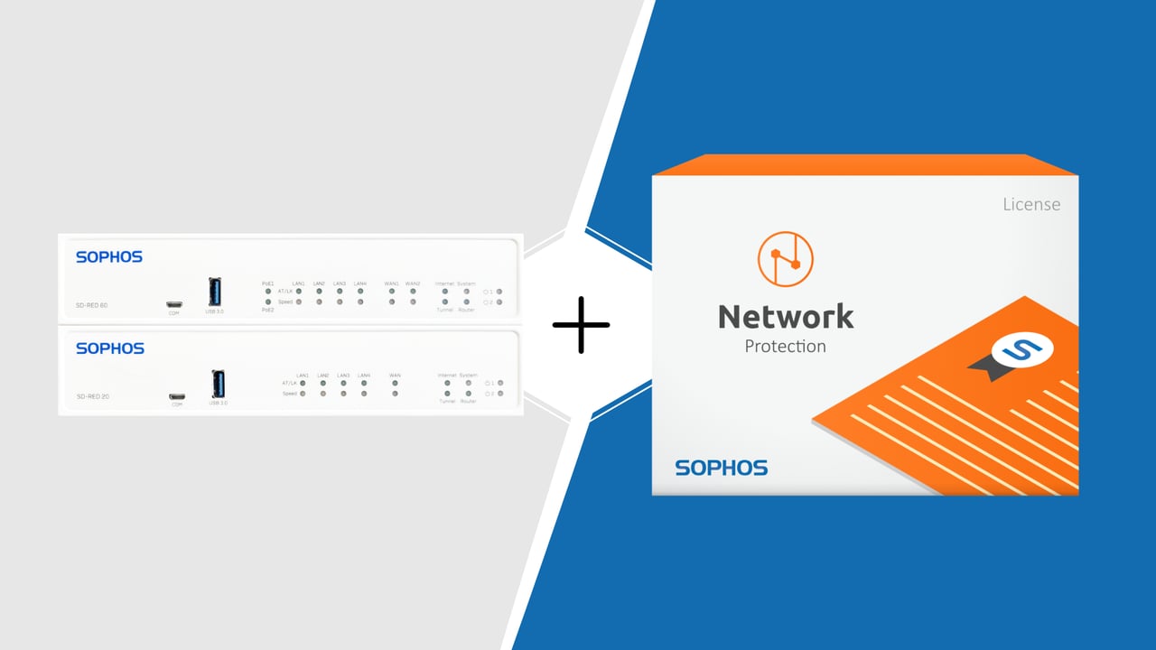 Sophos Network Protection - Exigences de licence pour la gestion RED