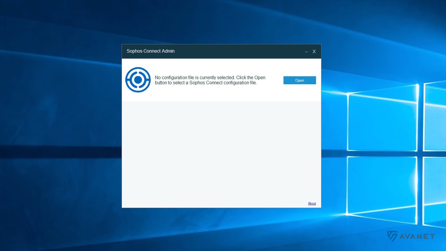 Sophos XG v17.5 - Sophos Connect Admin client