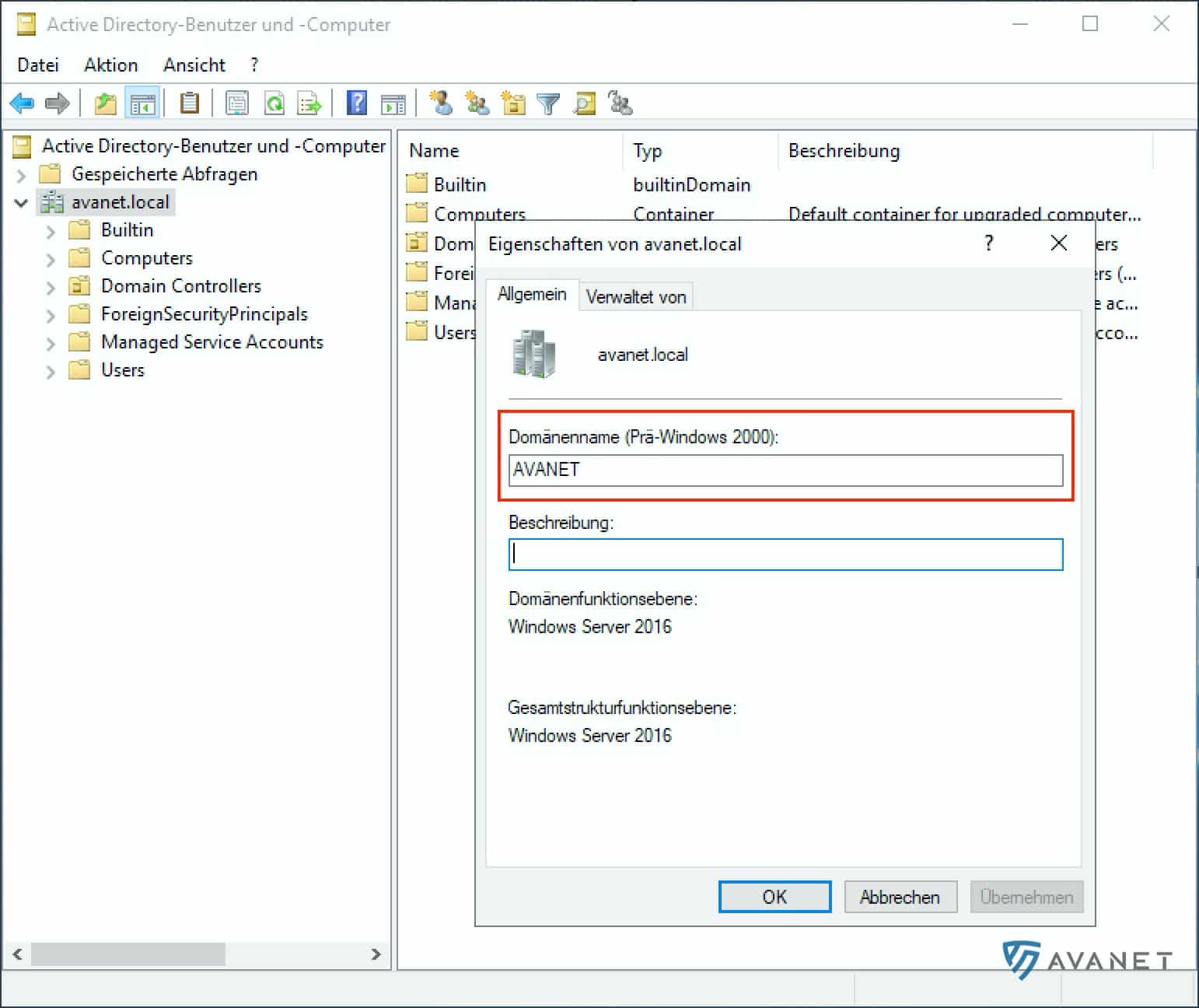 Active Directory mit Sophos Firewall verbinden | Avanet