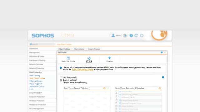 Analyse HTTPS – pourquoi elle doit être activée sur la Sophos