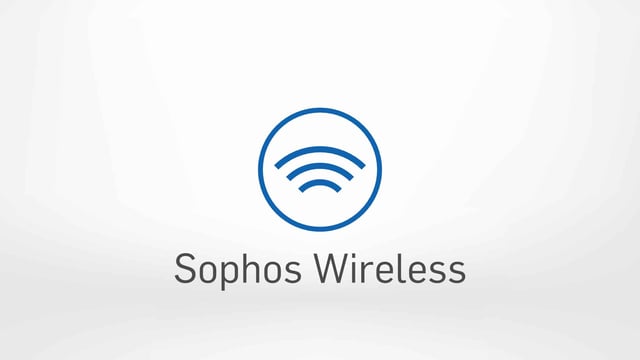 Sophos Wireless - Gestion centralisée du WLAN depuis le cloud