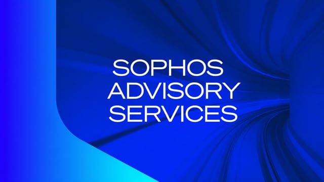 Sophos Advisory Services tests de sécurité