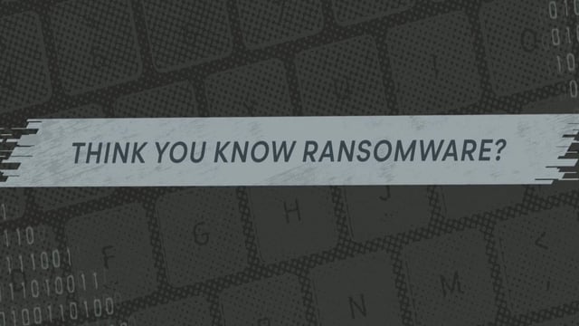 « The Ransomware Documentary » – regardez dès maintenant cette série vidéo passionnante !