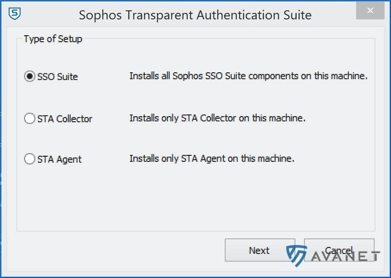 STAS Installer Setup Type
